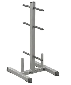 BODY SOLID OLYMPIC PLATE TREE & BAR HOLDER