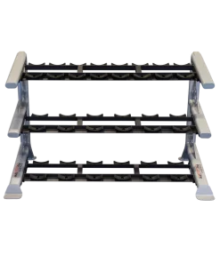 BODY SOLID 3 TIER SADDLE DUMBBELL RACK